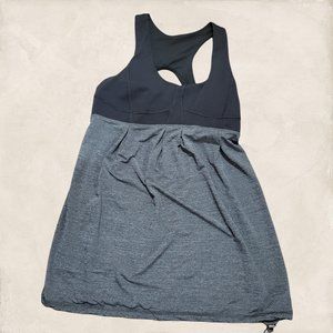 Lululemon Running and Workout Top with Built-In, Adjustable Bra - Size 8